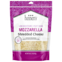 Heinen's Shredded Mozzarella Cheese, 16 Ounce