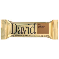 David Protein Bar Salted Peanut Butter, 2.05 Ounce