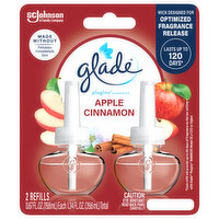Glade Plug-In Apple Cinnamon Scented Oil, 2 Each