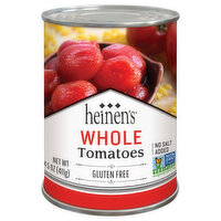 Heinen's No Salt Added Whole Tomatoes, 14.5 Ounce