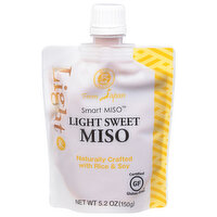 Muso White Rice Miso, Sweet, Light, Pouch, 5.2 Ounce