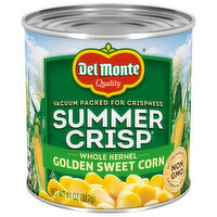 Del Monte Golden Sweet Corn, Whole Kernel, 11 Ounce