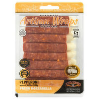 Formaggio Artisan Wrap Pepperoni & Mozzarella, 6 Ounce