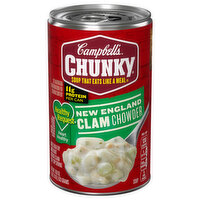Campbell's Chunky Healthy Request New England Clam Chowder, 18.8 Ounce