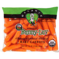 Organic Baby Carrots, 16 Ounce