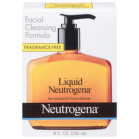 Neutrogena Facial Cleansing Fragrence Free, 8 Ounce