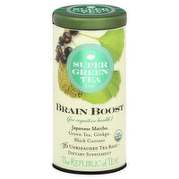 Republic Of Tea Brain Boost Supergreen Matcha, 36 Each