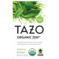 Tazo Organic Zen Tea, 16 Each