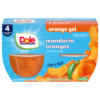 Dole Gel Mandarins in Orange Flavored Gel, 4 Each