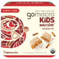 GoMacro MacroBars, Cinnamon Roll, 7 Each