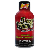 5-hour ENERGY Energy Shot, Extra Strength, Berry Flavor, 1.93 Fluid ounce