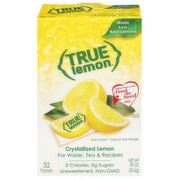 True Lemon Crystallized Lemon, 32 Each