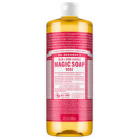 Dr. Bronner's 18-In-1 Hemp Pure-Castile Soap Rose, 32 Ounce