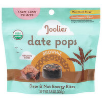 Joolies Date Pops Brownie, 3.5 Ounce