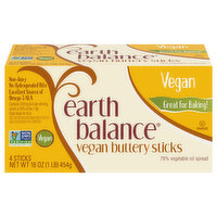 Earth Balance Vegan Buttery Sticks, 4 Each