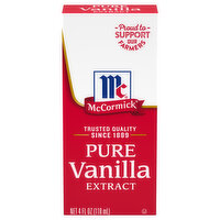 McCormick All Natural Pure Vanilla Extract, 4 Ounce
