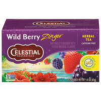 Celestial Seasonings Wild Berry Zinger Tea, 20 Each