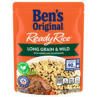 Ben's Original Ready Rice Long Grain and Wild Flavored Rice Easy Dinner Side, 8.8 Ounce
