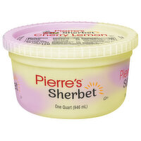 Pierre's Cherry Lemon Sherbet, 32 Ounce