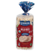 Lundberg Family Farms Rice Cakes, Organic, Wild Rice, Lightly Salted, 8.5 Ounce