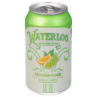 Waterloo Sparkling Water Lemon-Lime, 12 Ounce