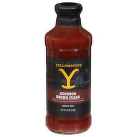 Yellowstone BBQ Sauce Bourbon Brown, 19 Ounce