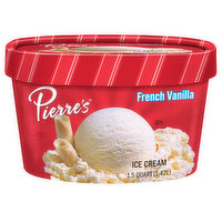 Pierre's Ice Cream, Premium, French Vanilla, 48 Ounce