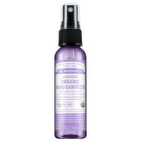 Dr. Bronner's Hand Sanitizer, Organic, Lavender, 2 Ounce