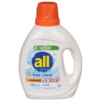 All Liquid Detergent Free & Clear Advanced OXI, 73 Ounce