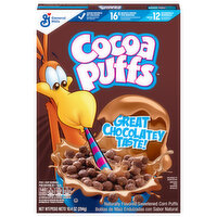 Cocoa Puffs Chocolate Breakfast Cereal with Whole Grains, 10.4 Ounce