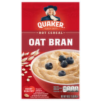 Quaker Cereal, Hot, Oat Bran, 16 Ounce