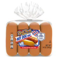 Ball Park Hot Dog Buns, 8 Each