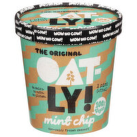 Oat-LY! Frozen Dessert, Non-Dairy, The Original, Mint Chip, 1 Pint