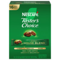 Nescafe Tasters Choice Decaf Sticks, 16 Each