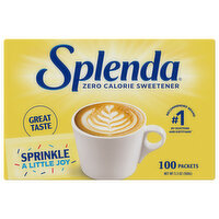 Splenda No Calorie Sweetener, Packets, 100 Each