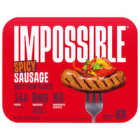 Impossible Spicy Sausage Links, Plant-Based, 13.5 Ounce