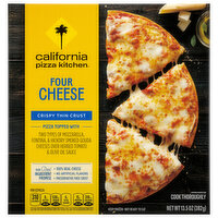California Pizza Kitchen Four Cheese Crispy Thin Crust Frozen Pizza, 13.5 Ounce