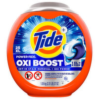 Tide Power Pods Oxi Boost, 25 Each