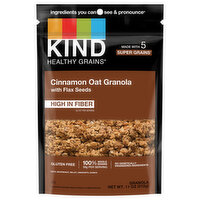 KIND Granola, Cinnamon Oat Clusters, with Flax Seeds, 11 Ounce