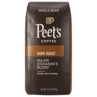 Peets Coffee Major Dickason Whole Bean, 10.5 Ounce