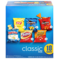 Frito Lay's Classic Mix Snacks, 18 Each