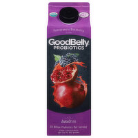 GoodBelly Probiotics Juice Drink Pomegranate Blackberry Flavor, 32 Ounce