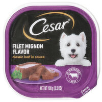 CESAR Filet Mignon Flavor Classic Loaf in Sauce Canine Cuisine, 3.5 Ounce