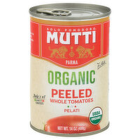 Mutti Peeled Organic Tomatoes, 14 Ounce