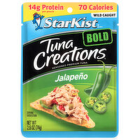 StarKist Tuna, Premium, Jalapeno, Bold, Seasoned, 2.6 Ounce