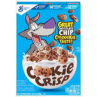 Cookie Crisp Breakfast Cereal, Chocolate Chip Cookie, 10.6 Ounce