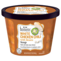 Heinen's White Chicken Chili With Beans Soup, 16 Ounce