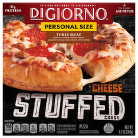 DiGiorno Cheese Stuffed Crust Small Three Meat Frozen Pizza, 9.2 Ounce