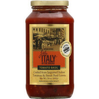 Little Italy in the Bronx Pasta Sauce Tomato Basil, 24 Ounce