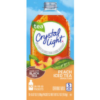 Crystal Light Peach Iced Tea Artificially Flavored Powdered Drink Mix, 10 Each